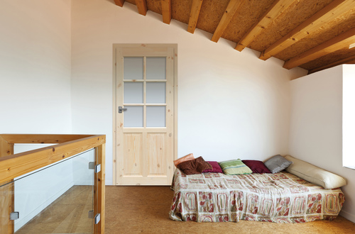Drzwi do wnętrza w wiejskim stylu - cottage